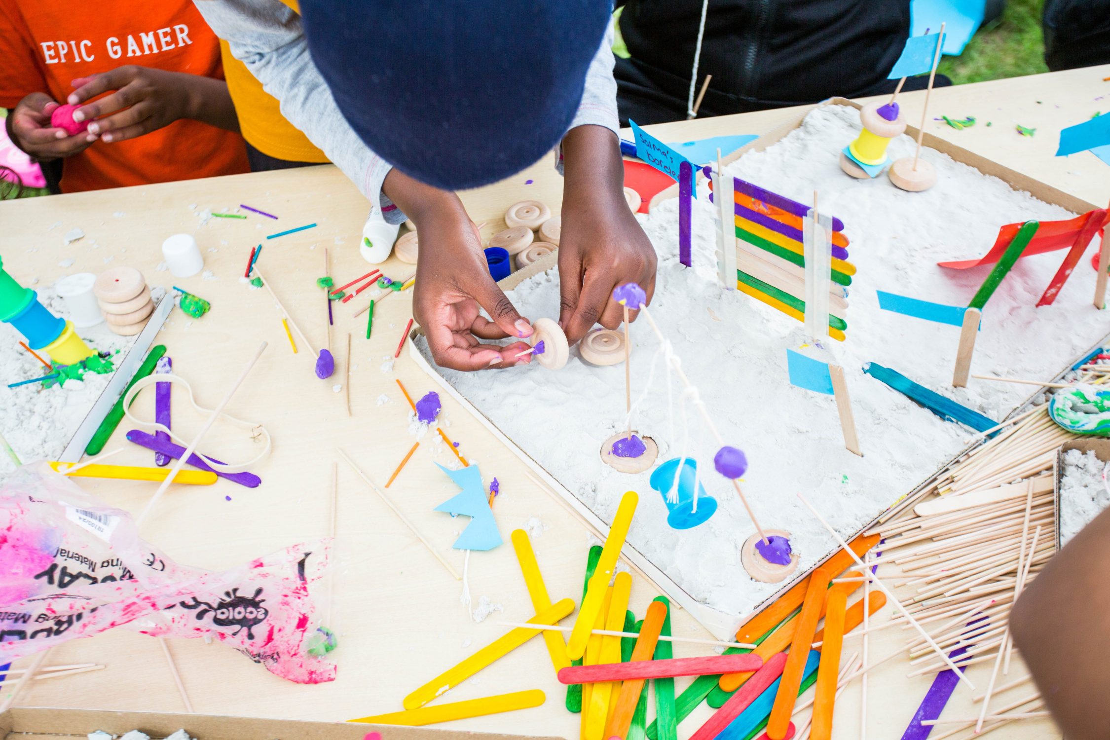 Digging Sand, Climbing Sticks Projects Periscope